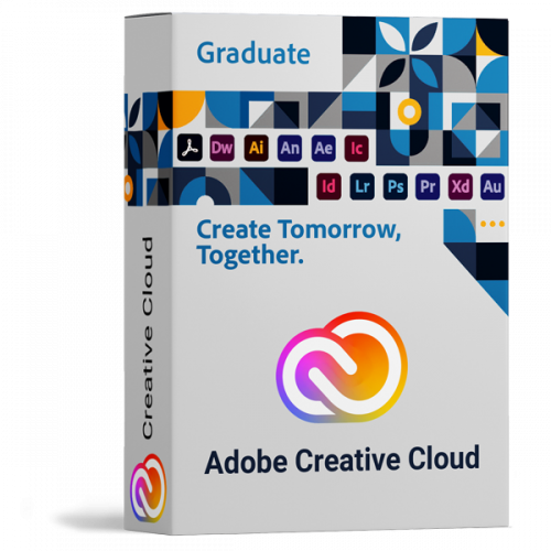 Adobe Creative Cloud Pro Enterprise Graduate Individual Subscription 12 Months