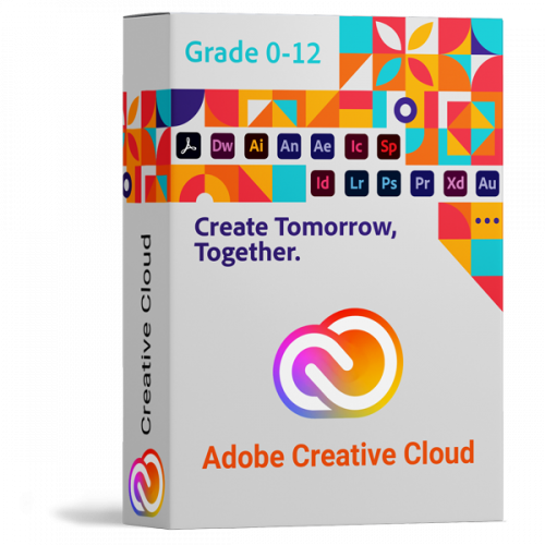 Adobe Creative Cloud Enterprise K12 Student/Faculty Individual Subscription 12 Months