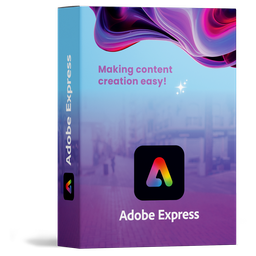 [65326111BB01A12] Adobe Express, Student / Faculty Individual Subscription HED 12 Months